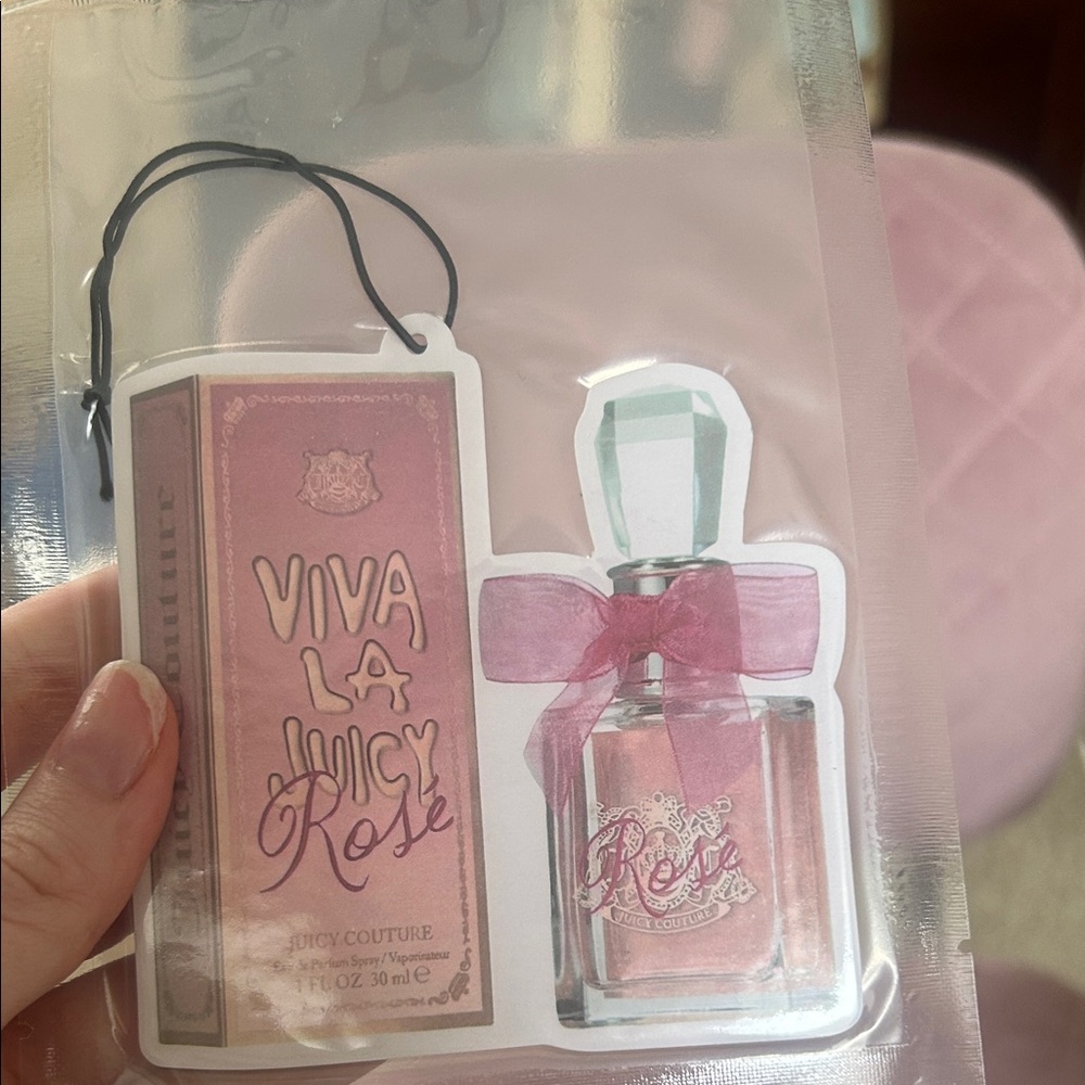 Juicy Couture Viva La Juicy Rose car freshie